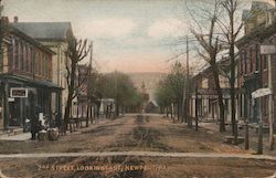 2nd Street, looking east Postcard