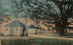Old Slave Huts at the Hermitage Postcard