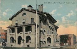 United States Marine Hospital Savannah, GA Postcard Postcard Postcard