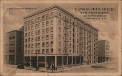 Lankershim Hotel Postcard