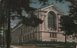 Doe Library University of California, Berkeley Postcard