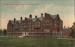 Davison Hall, Vassar College Postcard