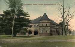 Gymnasium, Vassar College Postcard