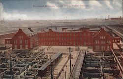 Exchange Building, Union Stock Yards Postcard