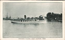 Steamer Falcon Postcard