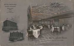 Hotels Medford and Martin Postcard