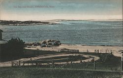 The Bay and Shoals Annisquam, MA Postcard Postcard Postcard