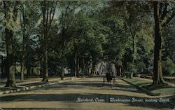 Washington Street, Looking South Hartford, CT Postcard Postcard Postcard