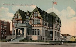 Washington Club House Postcard