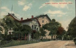 Wesson Hospital Springfield, MA Postcard Postcard Postcard