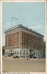 Hotel Kimball Springfield, MA Postcard Postcard Postcard