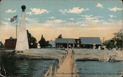 Fort Phoenix Water Front from the Pier Fairhaven, MA Postcard Postcard Postcard