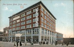 New Symons Block Postcard