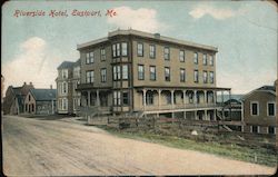 Riverside Hotel Postcard