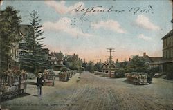 Kebo Street Looking North Bar Harbor, ME Postcard Postcard Postcard