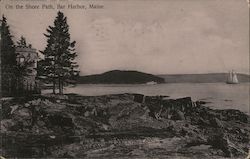 On the Shore Bar Harbor, ME Postcard Postcard Postcard