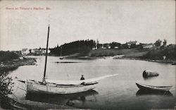 Scene at Tenant's Harbor Tenants Harbor, ME Postcard Postcard Postcard