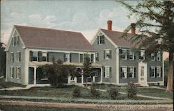 Barrows Lodge, Hebron Academy Maine Postcard Postcard Postcard