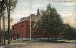 North Grammar School Waterville, ME Postcard Postcard Postcard