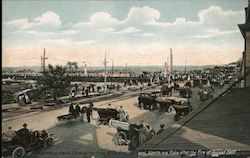 Ruins of the Emerson Hotel, Alberta and Fiske after the fire of August 1907 Postcard