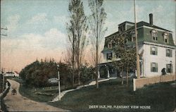 Pleasant View House Deer Isle, ME Postcard Postcard Postcard