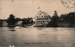 New Meadows Inn Bath, ME Postcard Postcard Postcard