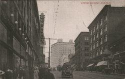 Upper Second Avenue Postcard