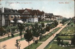 Residence District, on Capitol Hill Postcard