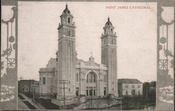 Saint James Cathedral Seattle, WA Postcard Postcard Postcard