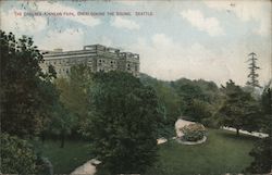 The Chelsea-Kinnear Park, overlooking the sound Postcard