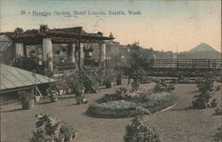 Hanging Garden, Hotel Lincoln Postcard