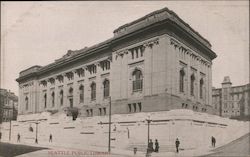 Public Library Postcard