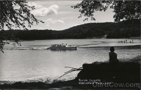 River Scene Wisconsin Dells