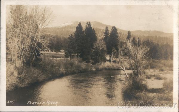 Feather River On Line Western Pacific California
