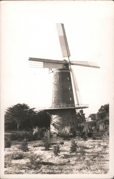 Dutch Windmill, Golden Gate Park San Francisco California