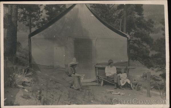 Campsite Green Mountain Falls Colorado