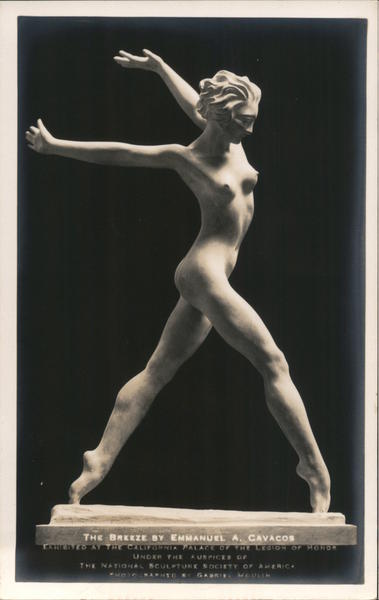 The Breeze by Emmanuel Cavacos Gabriel Moulin Sculpture & Carving