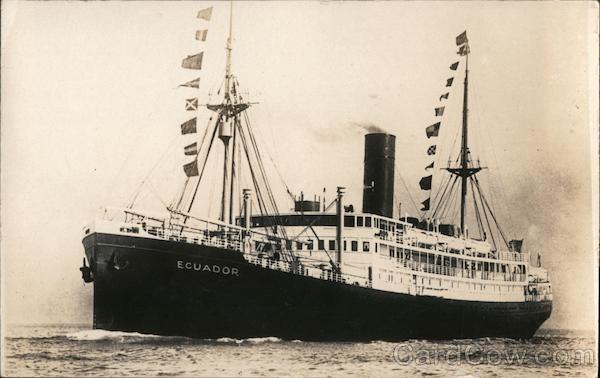 Panama Mail Steamship Company's Liner Ecuador Swadley