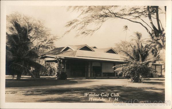Waialae Golf Club Honolulu Hawaii