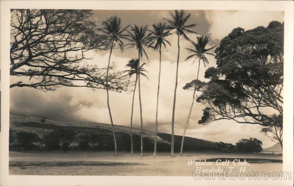 Waialae Golf Club Honolulu Hawaii