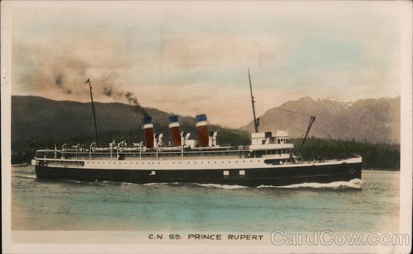 C.N.S.S. Prince Rupert Vancouver BC Canada British Columbia