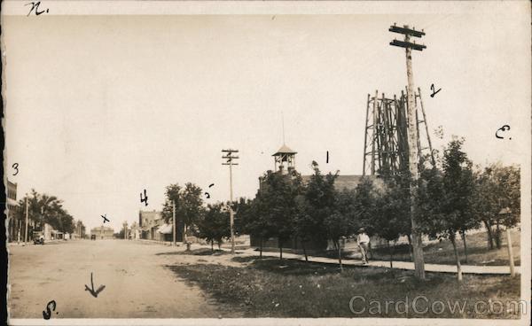 Street Scene, Probably Minnesota