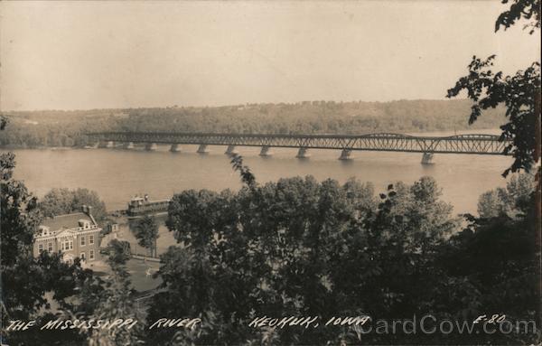 The Mississippi River Keokuk Iowa