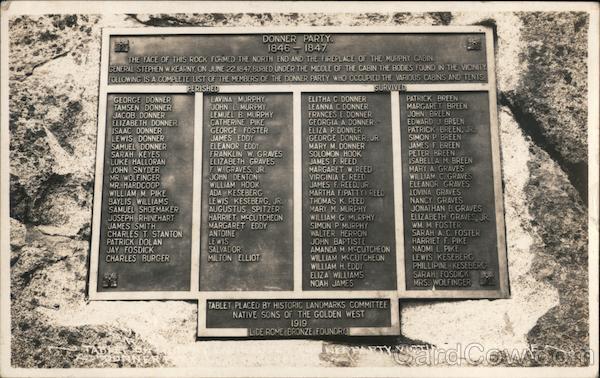 Donner Party Memorial Truckee California