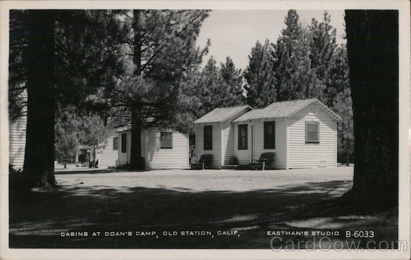 Cabins at Doan's Camp Old Station California