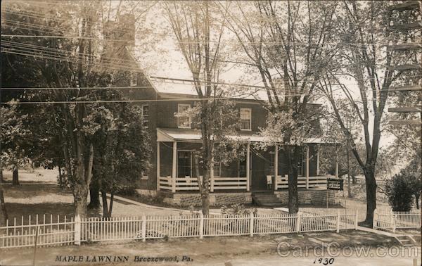 Maple Lawn Inn Breezewood Pennsylvania