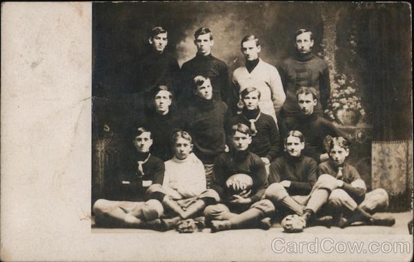 1906 Football Team Reynoldsville Pennsylvania