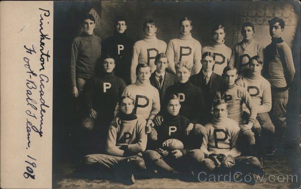 Pinkerton Academy Football Team, 1906 Derry New Hampshire