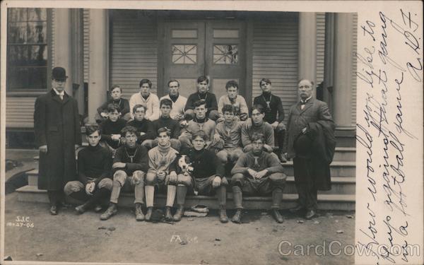 Foxcroft Academy Football Team 1906 Dover-Foxcroft Maine