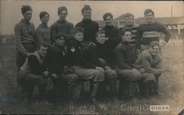 Ithaca High School Football 1907 Michigan